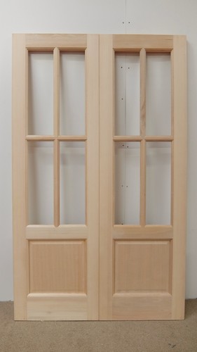 French door pair - french, external