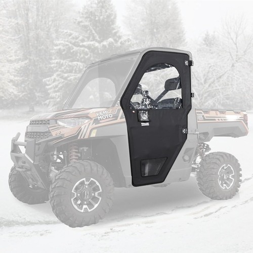 Soft cab enclosure doors - enclosure,