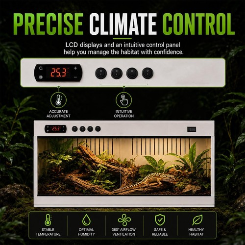 Gallon reptile tank front - 44,