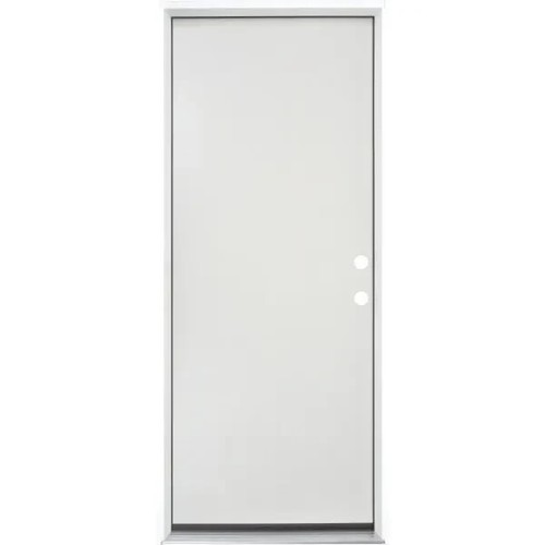 36x80 flush steel prehung - steel,