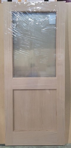 Oak external door 2xg pattern - oak,
