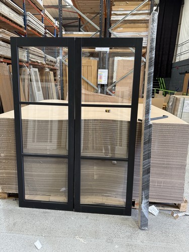 Complete internal double door - complete,
