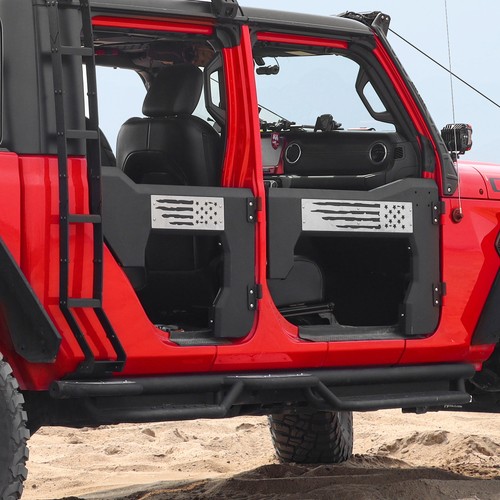 Front rear half doors - front,